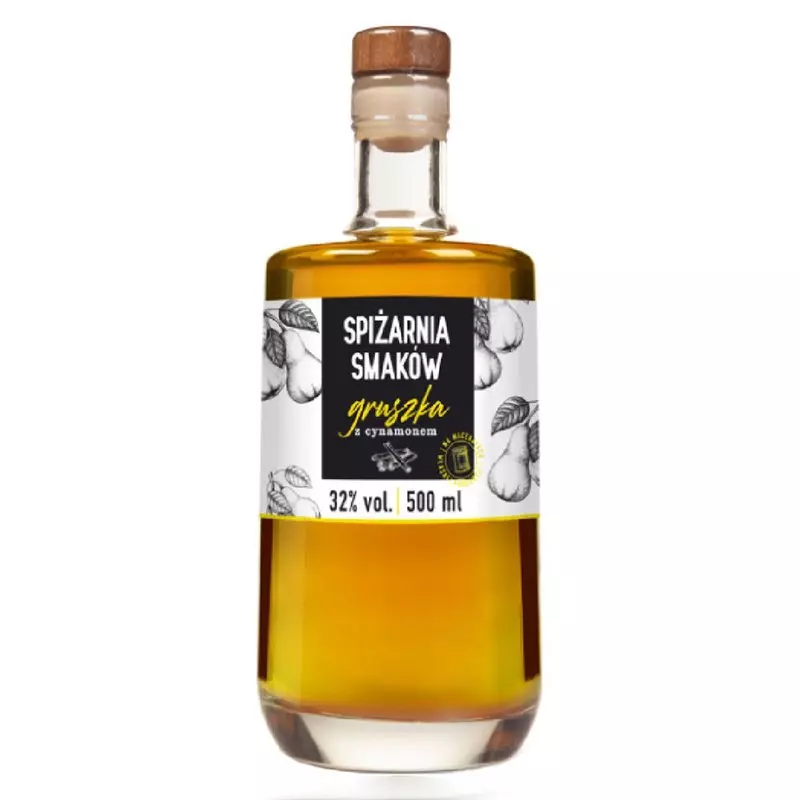 Nalewka gruszkowa z cynamonem (0.5L)