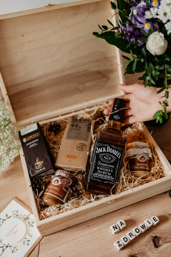 whisky Jack Daniels zestaw prezentowy dla taty