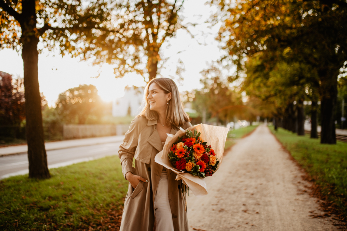 Warm autumn bouquet Poland